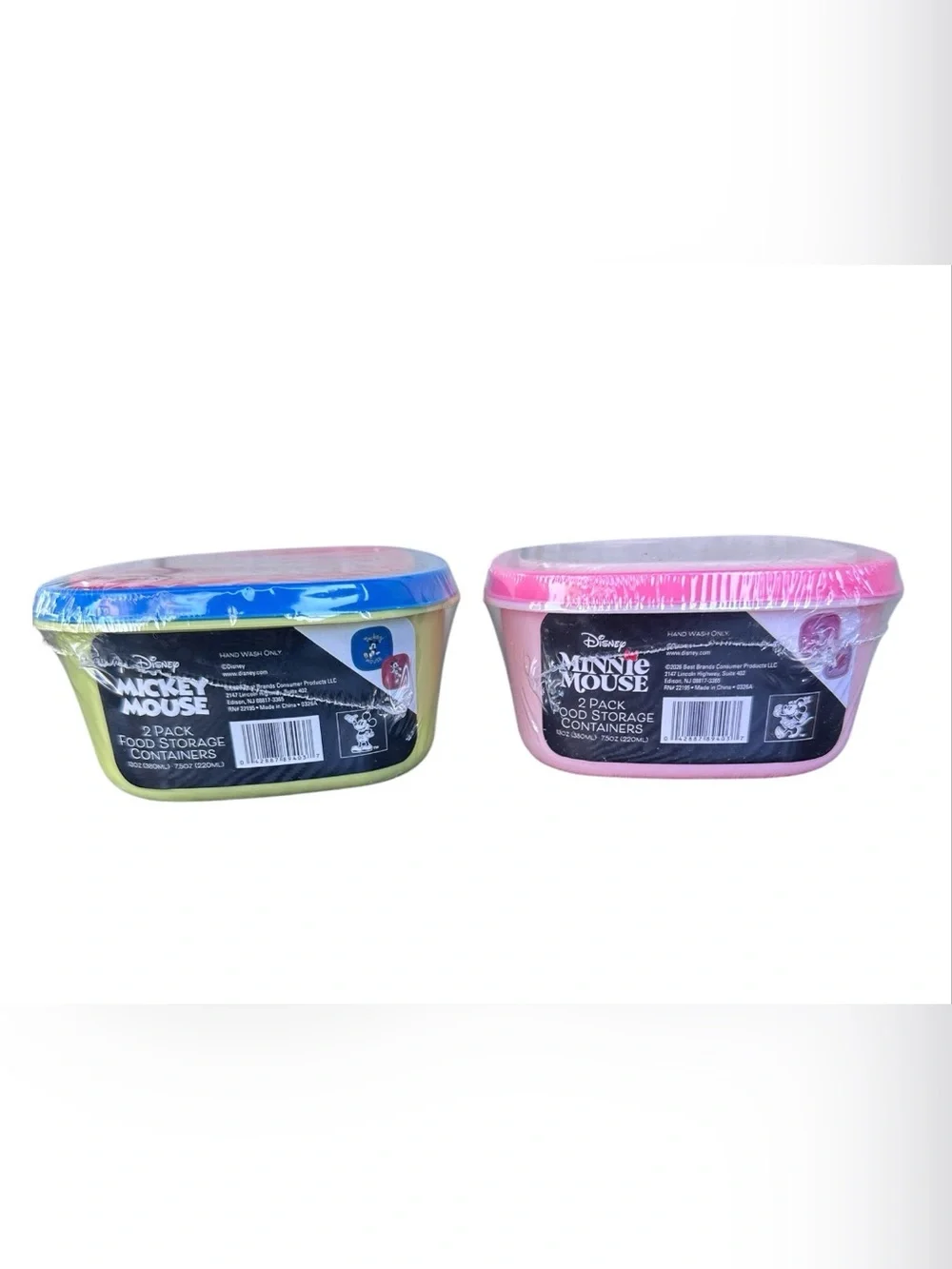 Disney Mickey & Minnie 4pc storage set